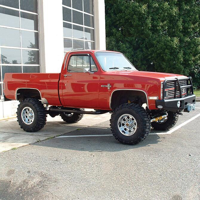 SUPERLIFT K423 8 INCH LIFT KIT 1973-1987 K10/K15 1973-1991 BLAZER/JIMMY/SUBURBAN 1/2 TON SOLID AXLE 4WD REAR BLOCK KIT WITH SHOCKS