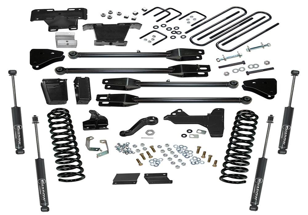 SUPERLIFT K237 6 INCH LIFT KIT 2011-2016 FORD F-250 AND F-350 SUPER DUTY 4WD DIESEL ENGINE WITH A 4-LINK CONVERSION AND SHOCKS