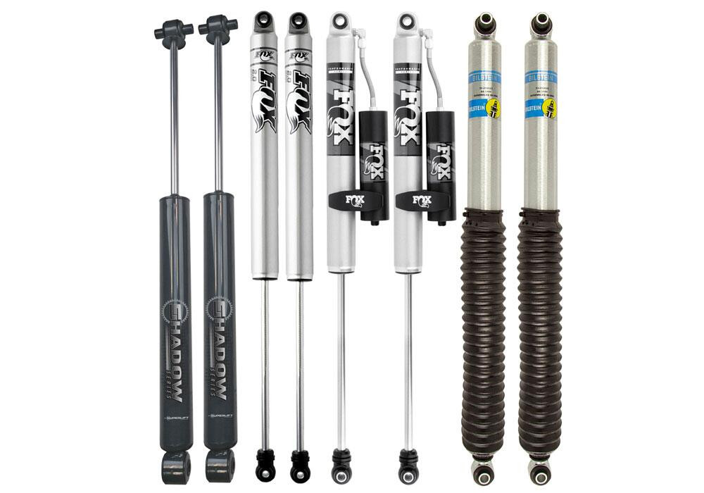 SUPERLIFT K201B 4 INCH ROCK RUNNER SERIES LIFT KIT 2007-2018 JEEP WRANGLER JK 4-DOOR 4WD WITH BILSTEIN SHOCKS