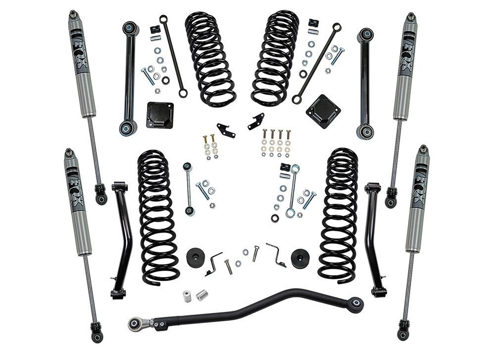 SUPERLIFT K196F 4 INCH DUAL RATE COIL LIFT KIT 2020-2025 JEEP GLADIATOR WITH FOX SHOCKS WILL NOT FIT MOJAVE EDITION