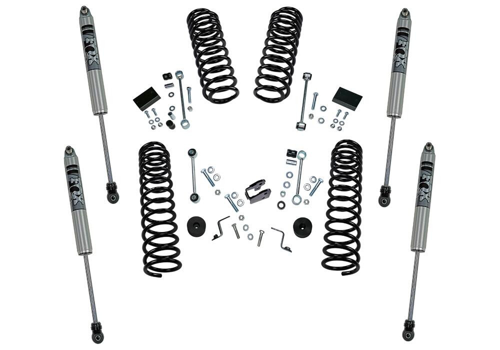 SUPERLIFT K185F 2.5 INCH DUAL RATE COIL LIFT KIT 2018-2025 JEEP WRANGLER JL 2-DOOR INCLUDING RUBICON WITH FOX SHOCKS