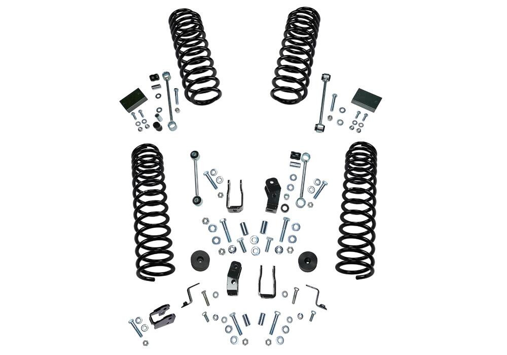 SUPERLIFT K185 2.5 INCH DUAL RATE COIL LIFT KIT 2018-2025 JEEP WRANGLER JL 2-DOOR INCLUDING RUBICON WITH SHOCK EXTENSIONS