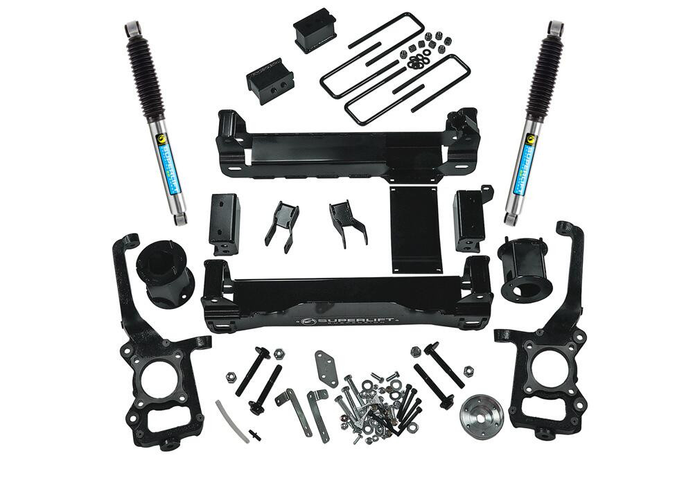 SUPERLIFT K179B 6 INCH LIFT KIT 2009-2014 FORD F-150 4WD WITH BILSTEIN REAR SHOCKS
