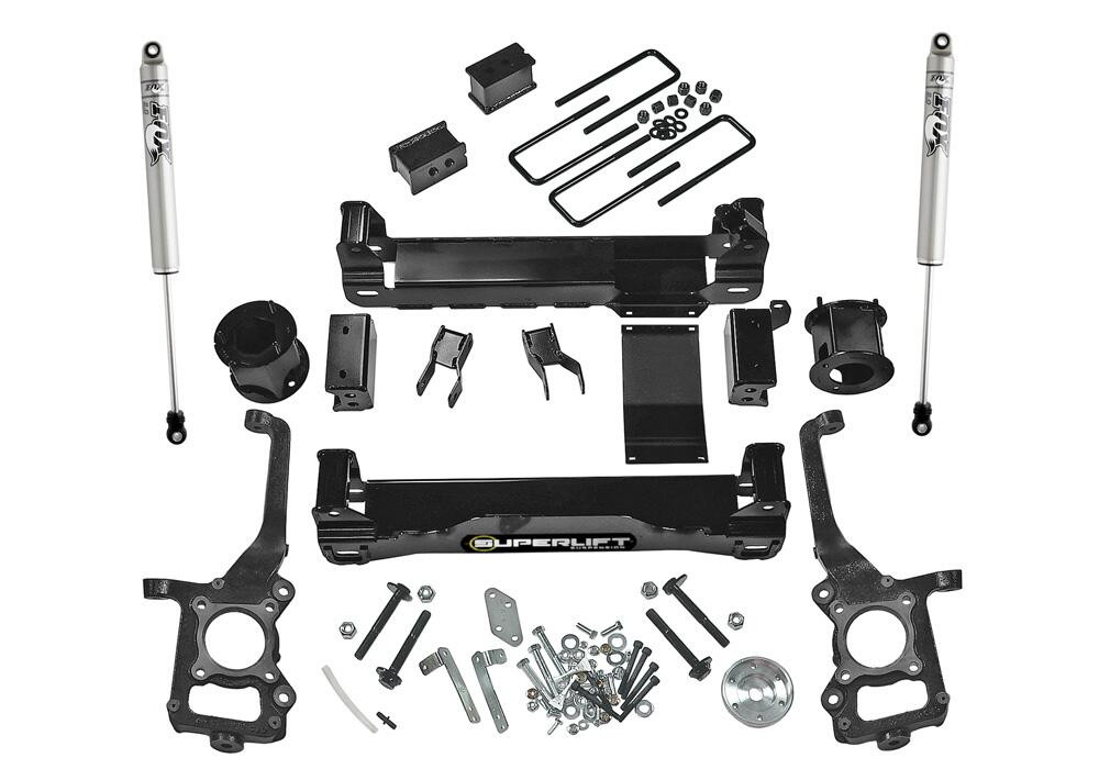 SUPERLIFT K178F 4.5 INCH LIFT KIT 2009-2014 FORD F-150 4WD WITH FOX 2.0 SERIES SHOCKS