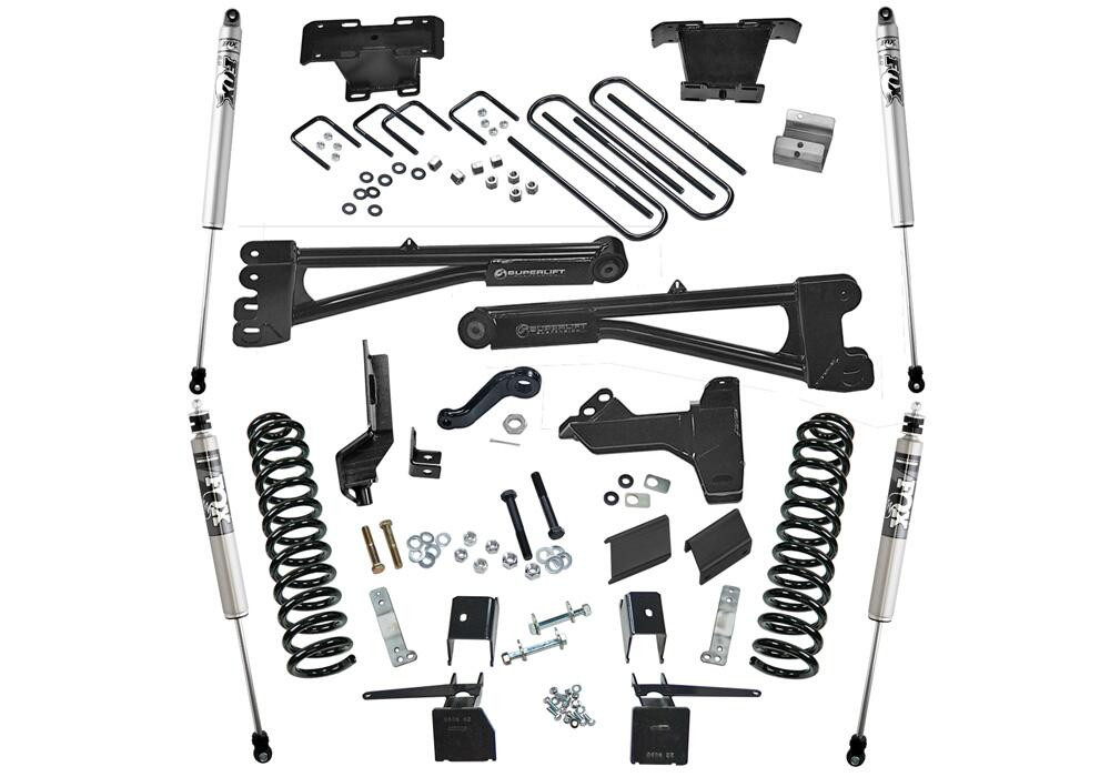 SUPERLIFT K169F 6 INCH LIFT KIT 2017-2022 FORD F-250/350 4WD DIESEL WITH REPLACEMENT RADIUS ARMS WITH FOX 2.0 SERIES SHOCKS