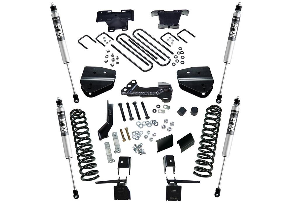SUPERLIFT K164F 4 INCH LIFT KIT 2017-2022 FORD F-250/350 4WD DIESEL ENGINE WITH FOX 2.0 SERIES SHOCKS