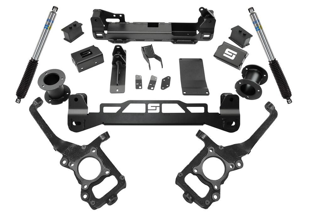 SUPERLIFT K130B 6 INCH LIFT KIT 2021-2024 FORD F-150 NON-RAPTOR 4WD WITHOUT TREMOR PACKAGE WITH BILSTEIN REAR SHOCKS