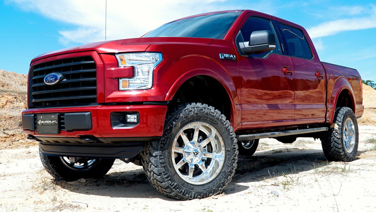 SUPERLIFT K126B 4.5 INCH LIFT KIT 2015-2020 FORD F-150 4WD WITH BILSTEIN REAR SHOCKS