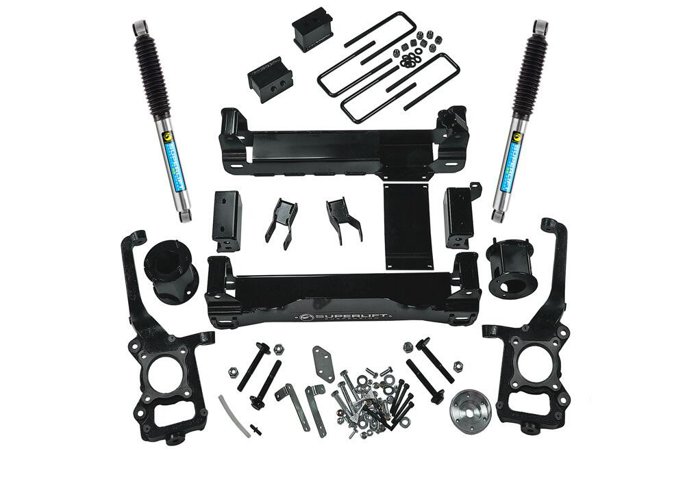 SUPERLIFT K126B 4.5 INCH LIFT KIT 2015-2020 FORD F-150 4WD WITH BILSTEIN REAR SHOCKS