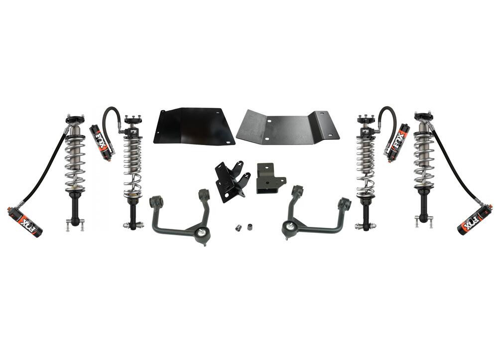 SUPERLIFT K1023FX 3-4 INCH LIFT KIT 2021-2025 FORD BRONCO 4-DOOR 4WD W/OUT SASQUATCH PACKAGE WITH FOX COILOVERS