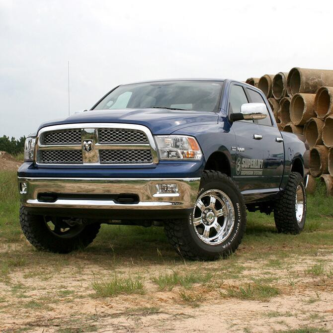 SUPERLIFT K1018B 6 INCH LIFT KIT 2009-2011 DODGE RAM 1500 4WD WITH BILSTEIN SHOCKS