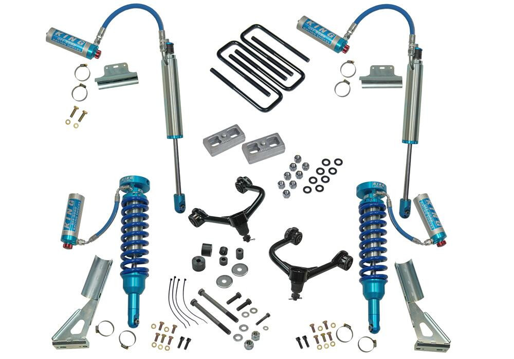 SUPERLIFT K1012KG 3 INCH LIFT KIT 2005-2023 TOYOTA TACOMA (WILL NOT FIT 2WD WITH 5-LUG WHEELS) WITH KING 2.5 SERIES SHOCKS