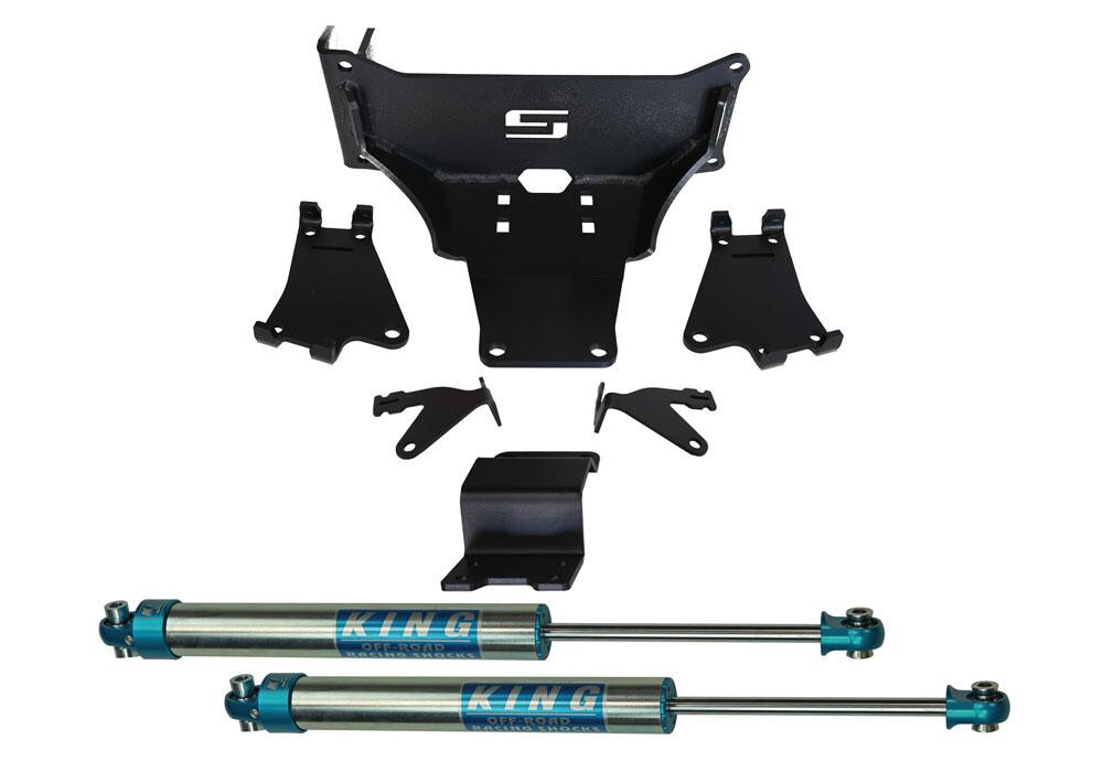 SUPERLIFT 92740 DUAL STEERING STABILIZER KIT WITH KING 2.0 SHOCKS 2005-2022 FORD F-250/350 4WD NO LIFT REQUIRED