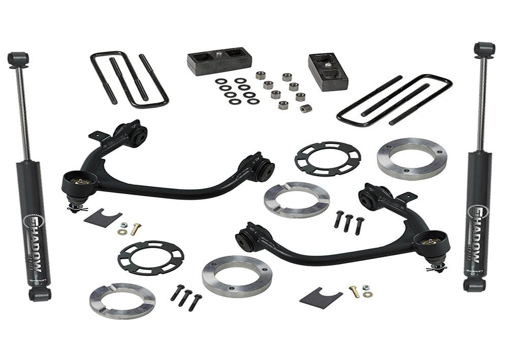 SUPERLIFT 3900 3 INCH LIFT KIT 2019 (NEW BODY STYLE)-2024 CHEVY SILVERADO/GMC SIERRA 1500 2WD/4WD WITH REAR SHOCKS (EXCLUDES TRAILBOSS OR AT4)