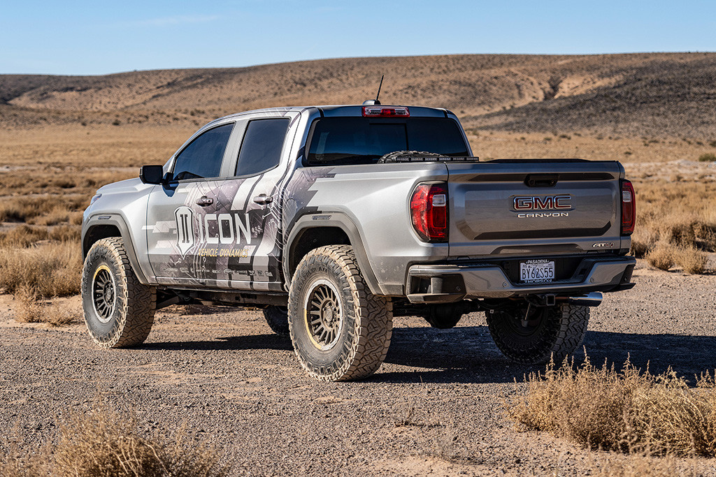 ICON 76550 2015-2024 COLORADO/CANYON 0-2 INCH LIFT REAR 2.0 ALUMINUM SERIES INTERNAL RESERVOIR SHOCK