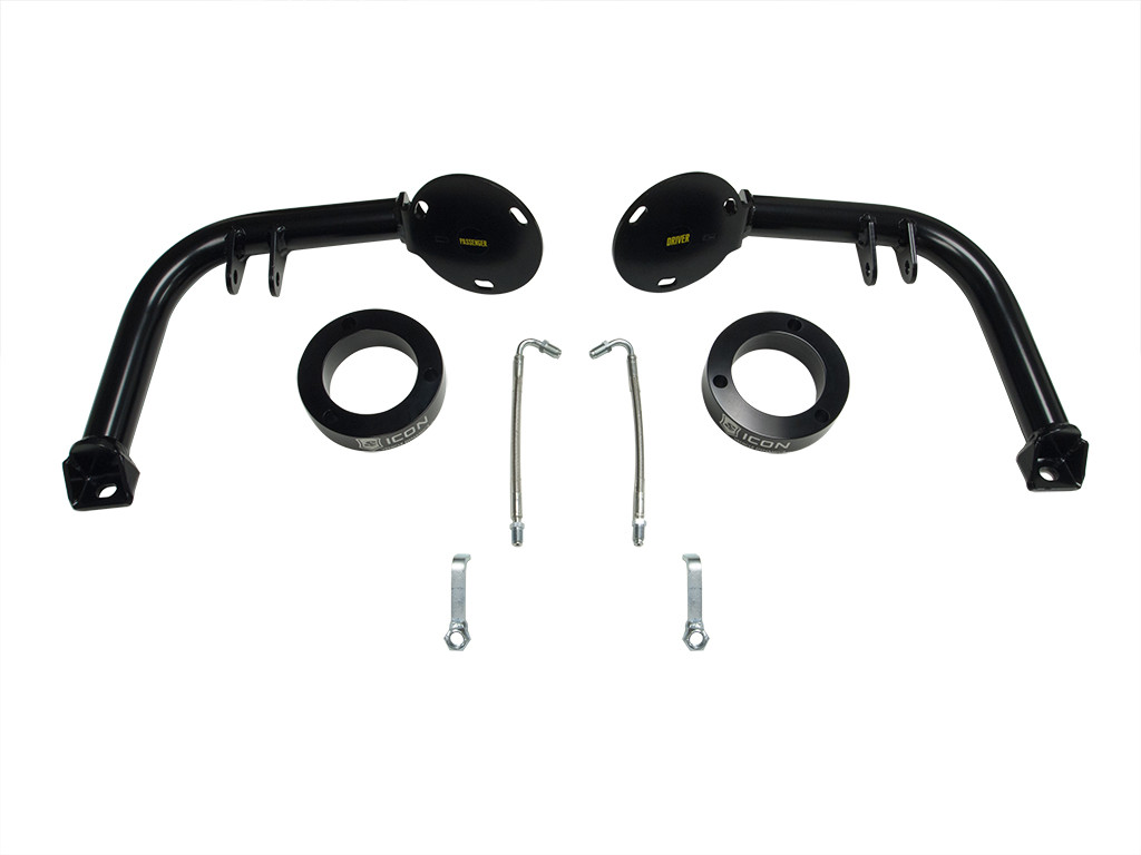 ICON 56102 2007-2014 TOYOTA FJ CRUISER/2003-2024 TOYOTA 4RRUNNER/2005-2023 TOYOTA TACOMA S2 SHOCK HOOP KIT
