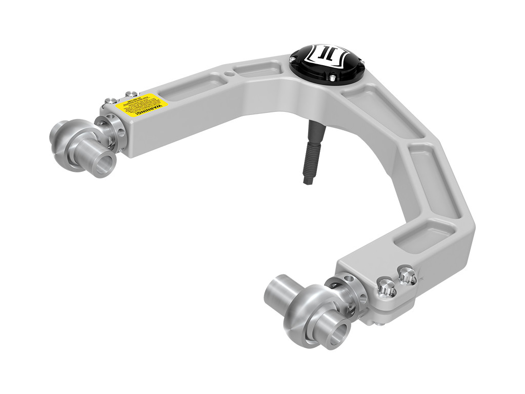 ICON 58552DJ 2024-2025 TOYOTA TACOMA/2024-2025 TOYOTA LAND CRUISER 250 SERIES/2024-2025 LEXUS GX550/2025 TOYOTA 4RUNNER FRONT BILLET UPPER CONTROL ARMS W/ DELTA JOINT PRO