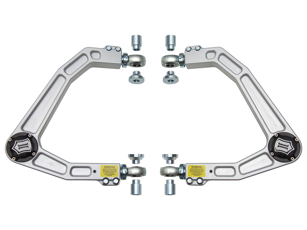 ICON 78720DJ 2019-2024 GM 1500 PICKUP/2021-2023 GM SUV BILLET UPPER CONTROL ARM W/ DELTA JOINT KIT