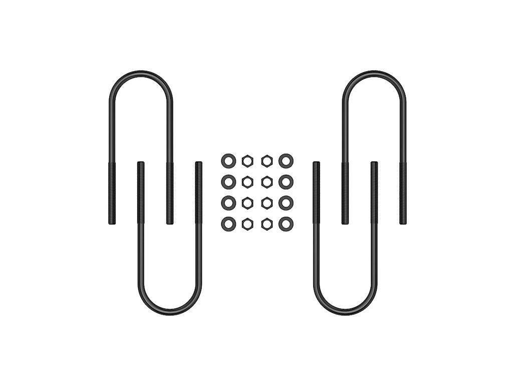 ICON 37004 99-10 FSD REAR 12 INCH U-BOLT KIT