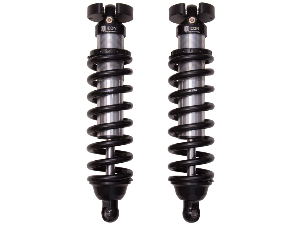 ICON 58615-700 1996-2004 TOYOTA TACOMA 1996-2002 TOYOTA 4RUNNER 0-3 INCH LIFT FRONT V.S. 2.5 SERIES COILOVER KIT EXTENDED TRAVEL INTERNAL RESERVOIR 700 LBS IN SPRING RATE