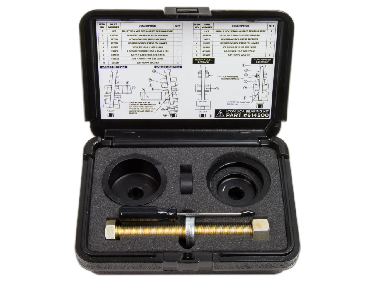 ICON 614518 ON VEHICLE UNIBALL REPLACEMENT TOOL KIT