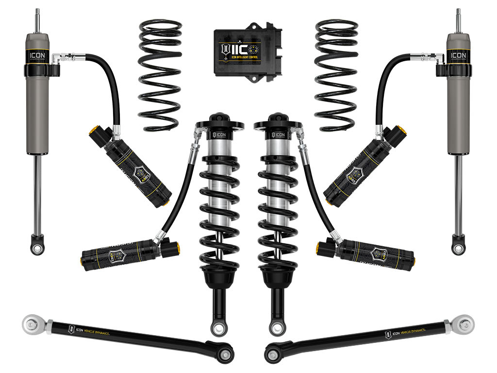ICON K53399T 2023-2025 TOYOTA SEQUOIA TRD PRO 1-2.5 INCH LIFT STAGE 9 2.5 SUSPENSION SYSTEM TUBULAR