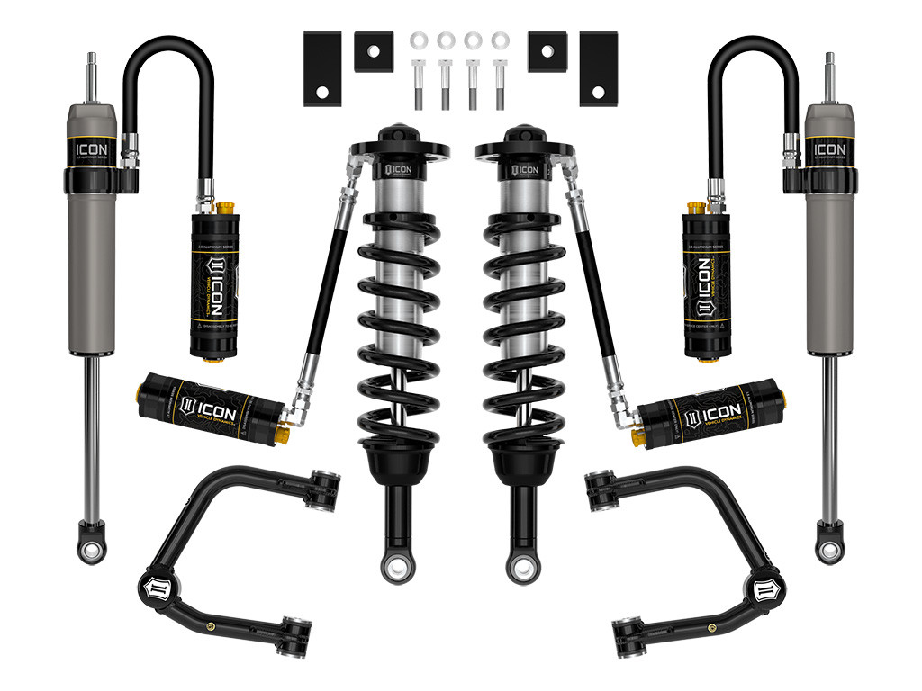 ICON K53199T 2022-2025 TOYOTA TUNDRA 2-3.5 INCH LIFT STAGE 9 2.5 SUSPENSION SYSTEM TUBULAR CDCV