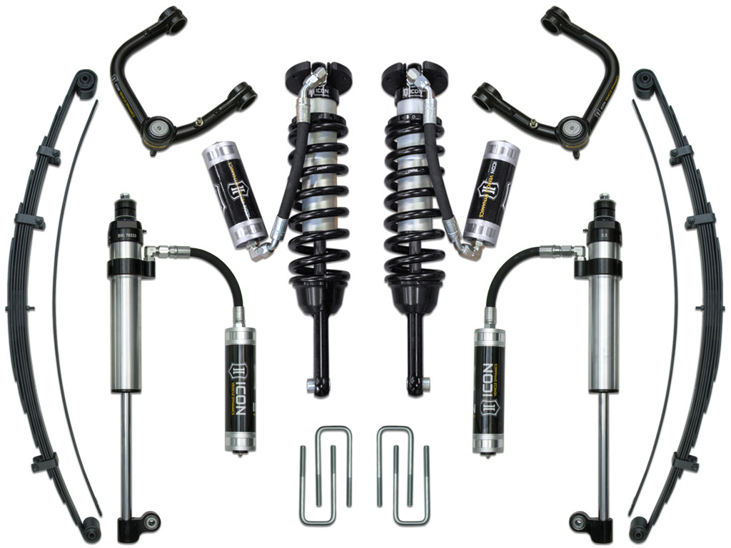 ICON K53008T 2005-2015 TOYOTA TACOMA 0-3.5 INCH LIFT/2016-2023 TACOMA 0-2.75 INCH LIFT STAGE 8 SUSPENSION SYSTEM TUBULAR UCA