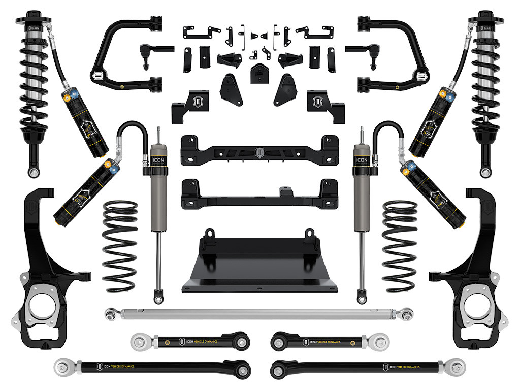 ICON K53277TD 2022-2024 TOYOTA TUNDRA 6 INCH LIFT STAGE 7 SUSPENSION SYSTEM TUBULAR CDXS