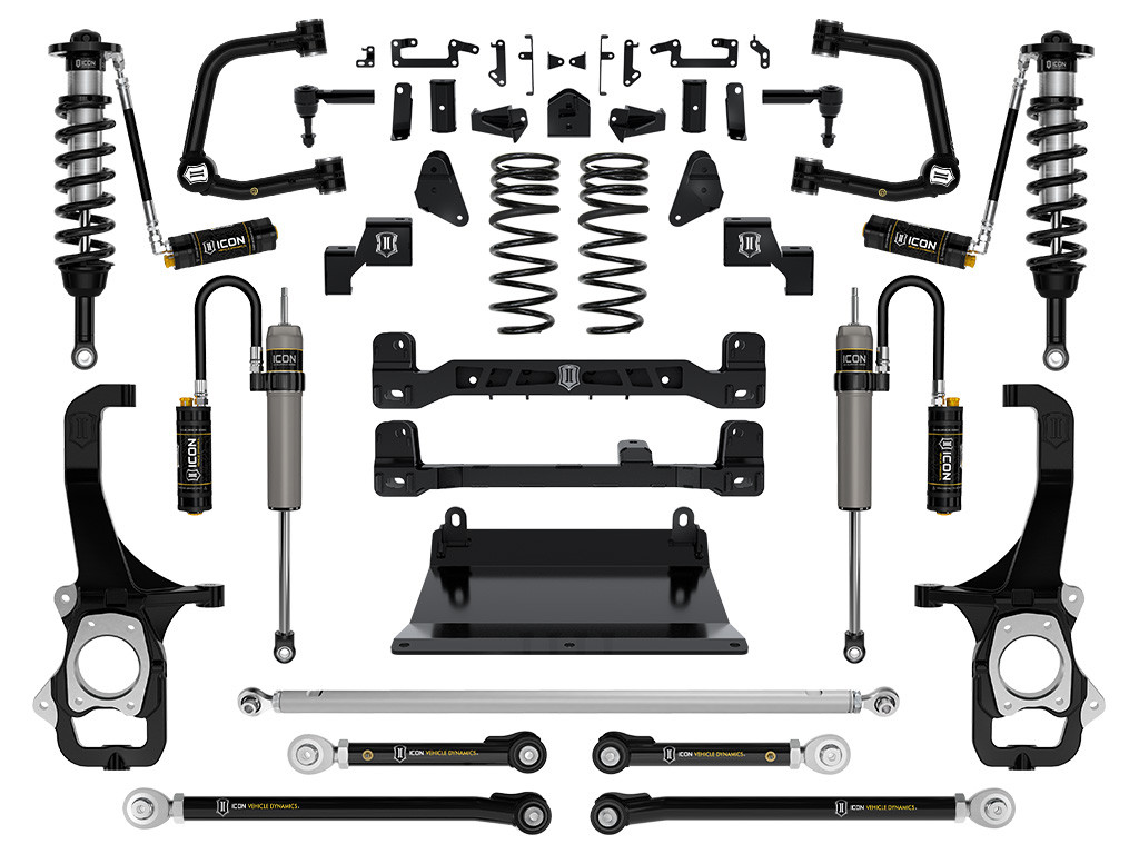 ICON K53277T 2022-2024 TOYOTA TUNDRA 6 INCH LIFT STAGE 7 SUSPENSION SYSTEM TUBULAR CDCV