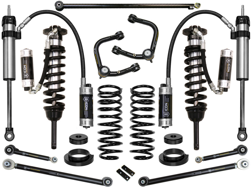 ICON K53177T 03-09 GX470 0-3.5 INCH STAGE 7 SUSPENSION SYSTEM W TUBULAR UCA