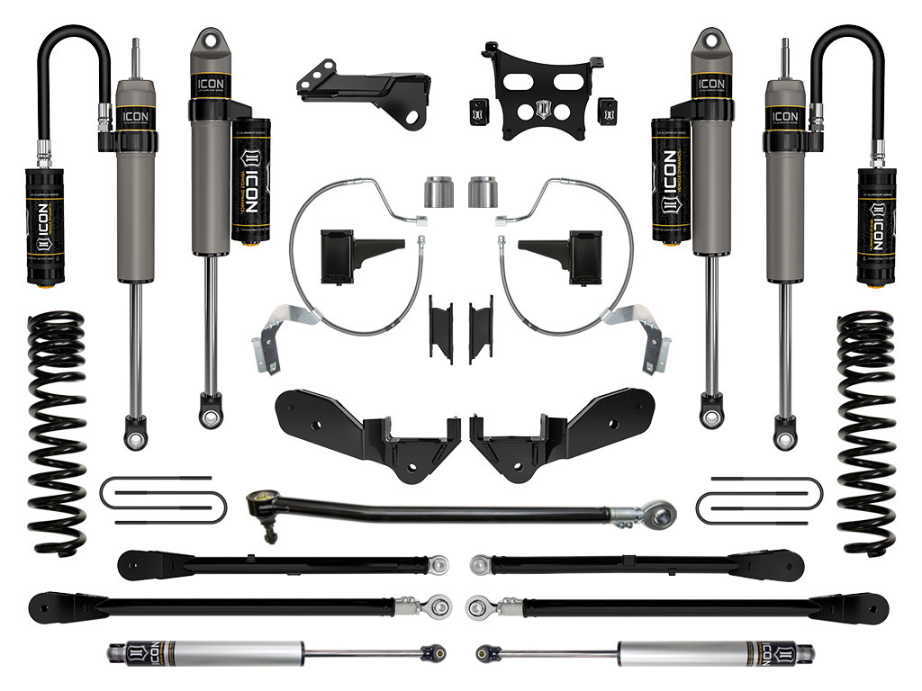ICON K64546 2023-2025 FORD F-250/F-350 SUPER DUTY 4WD DIESEL 4.5 INCH LIFT STAGE 6 SUSPENSION SYSTEM