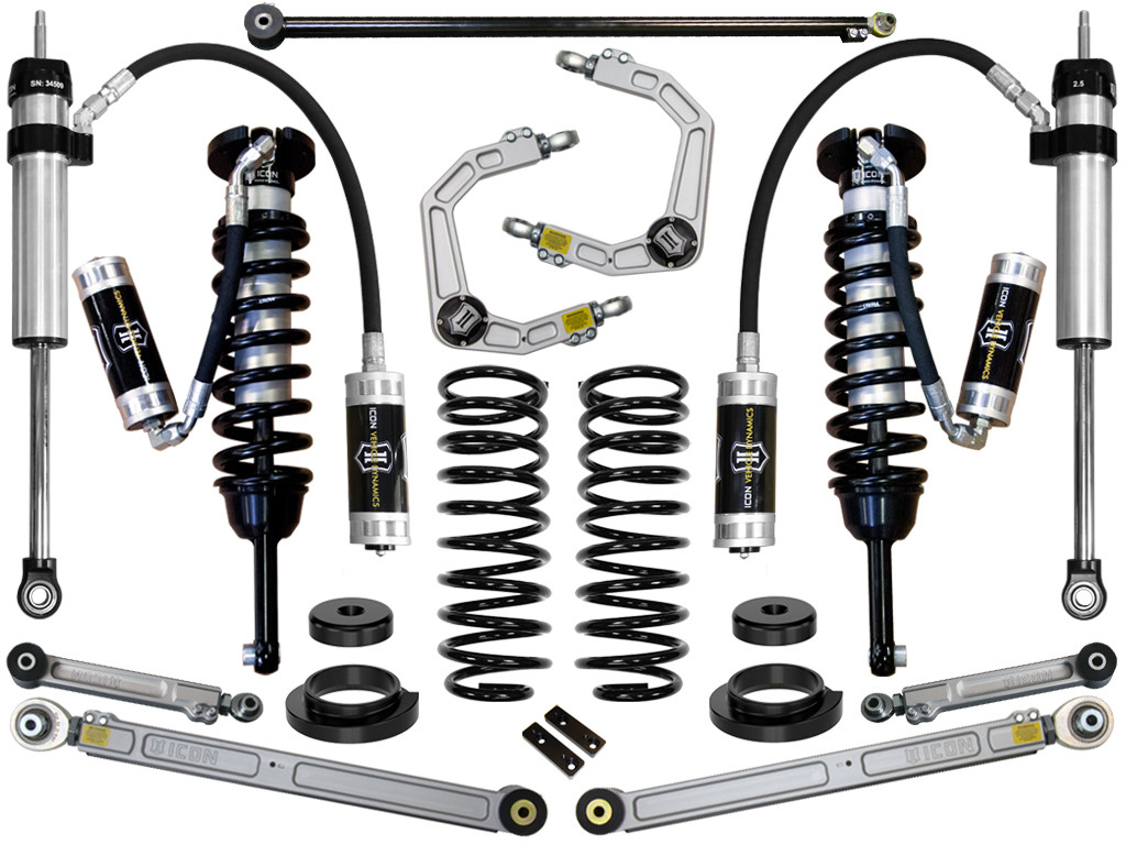 ICON K53176 03-09 GX470 0-3.5 INCH STAGE 6 SUSPENSION SYSTEM W BILLET UCA