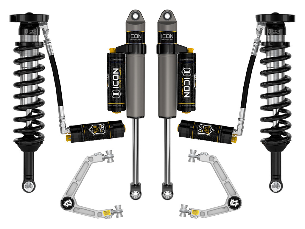 ICON K73095 2023-2024 CHEVROLET COLORADO WT LT & Z71 1.75-2.5 INCH LIFT STAGE 5 SUSPENSION SYSTEM W/ BILLET UPPER CONTROL ARMS
