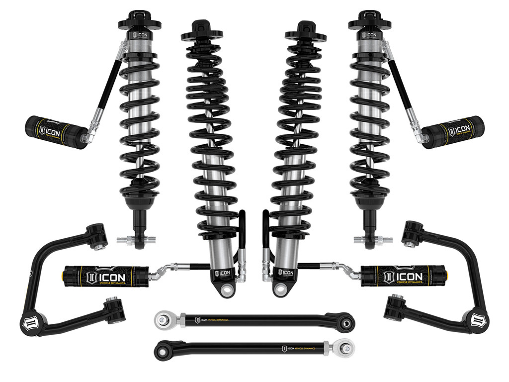 ICON K40005TX 2021-2023 FORD BRONCO NON-SASQUATCH 3-4 INCH LIFT STAGE 5 SUSPENSION SYSTEM TUBULAR HEAVY RATE REAR SPRING