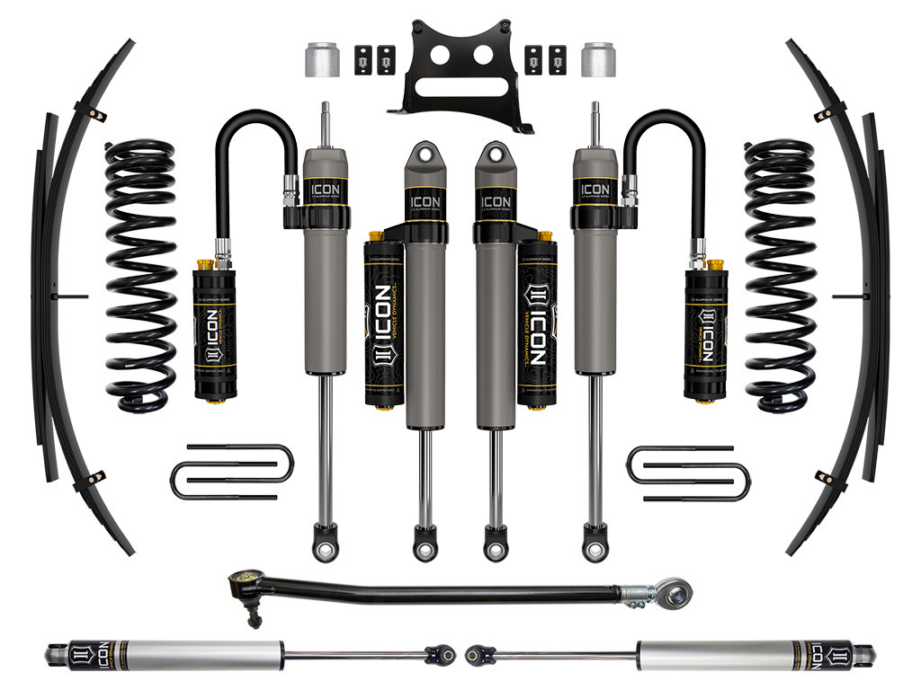 ICON K62515L 2017-2019 FORD F-250/F-350 SUPER DUTY 4WD DIESEL 2.5 INCH LIFT STAGE 5 SUSPENSION SYSTEM W/ EXPANSION PACKS