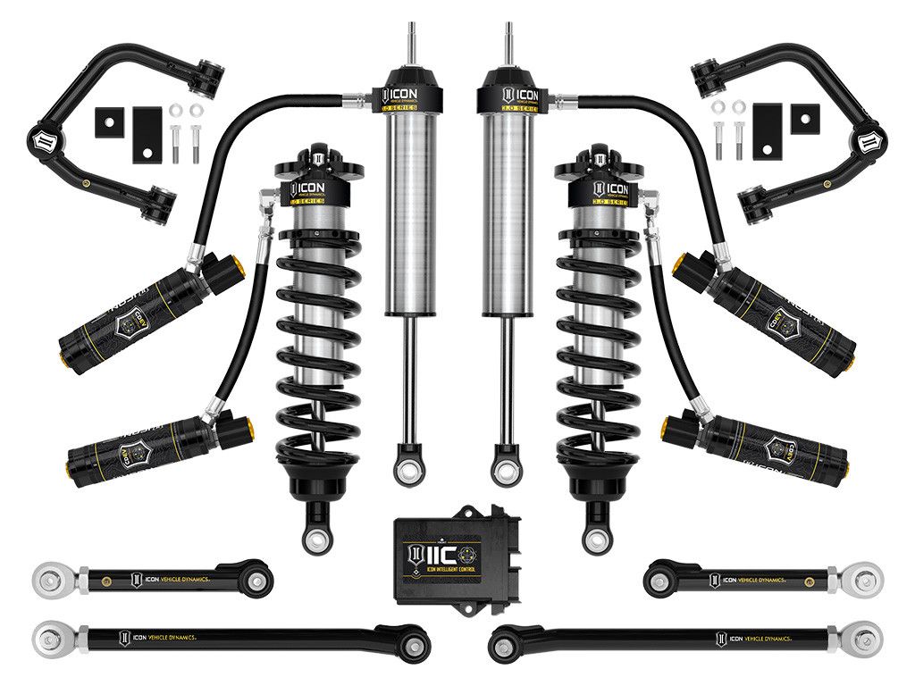 ICON K53215T 2022-2025 TOYOTA TUNDRA 2-3.25 INCH LIFT STAGE 5 3.0 SUSPENSION SYSTEM TUBULAR