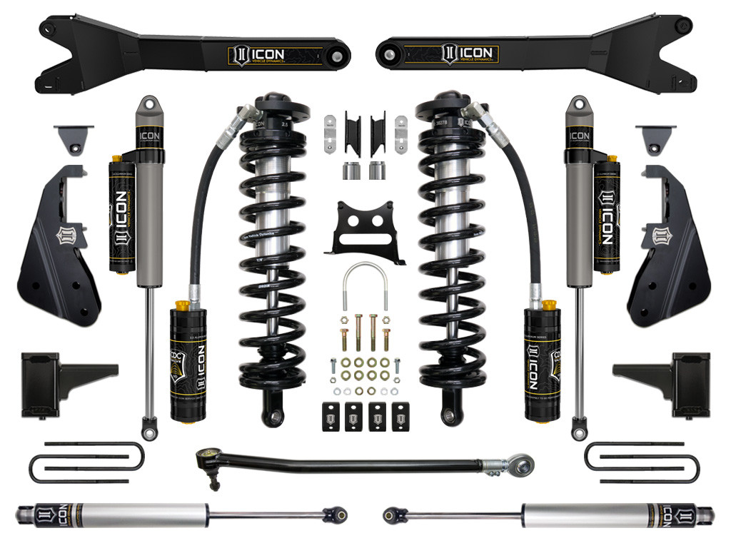 ICON K63155R 17-22 FORD F250/F350 4-5.5 INCH LIFT STAGE 5 SUSPENSION SYSTEM W/RADIUS ARM