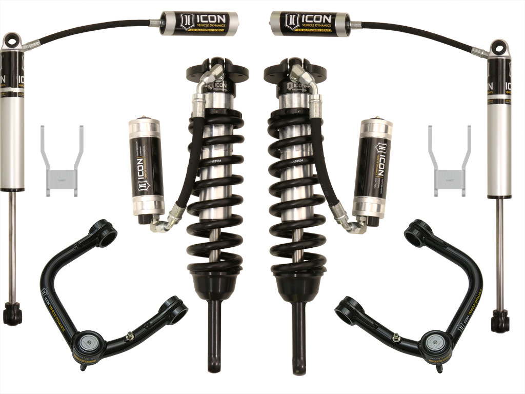 ICON K53140T 05-11 HILUX 0-3 INCH STAGE 5 SUSPENSION SYSTEM W TUBULAR UCA