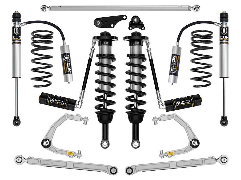 ICON K53404 2025 TOYOTA 4RUNNER 4WD 1.25-3 INCH LIFT STAGE 4 SUSPENSION SYSTEM BILLET