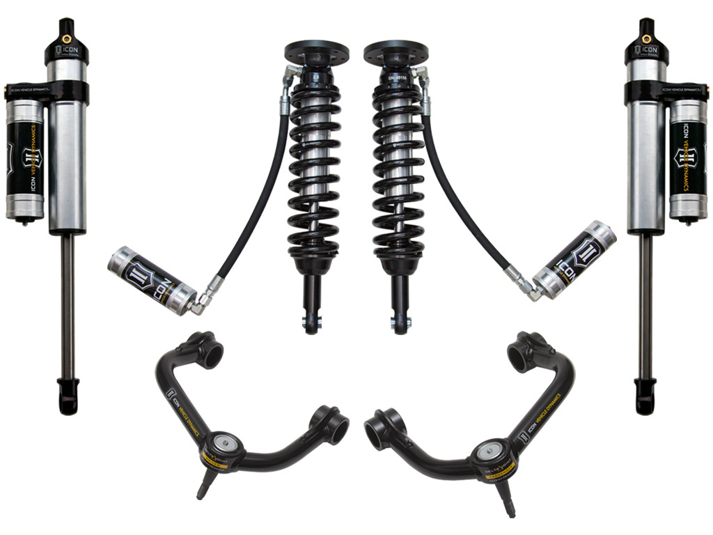 ICON K93004T 09-13 FORD F150 4WD 1.75-2.63 INCH STAGE 4 SUSPENSION SYSTEM W TUBULAR UCA