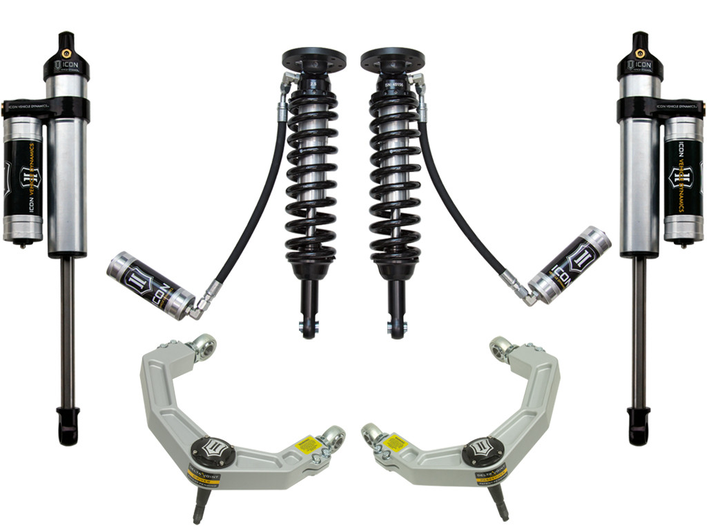 ICON K93004 09-13 FORD F150 4WD 1.75-2.63 INCH STAGE 4 SUSPENSION SYSTEM W BILLET UCA