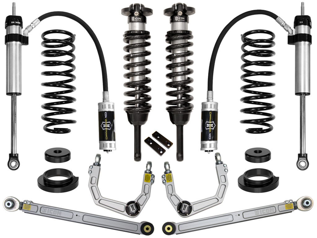 ICON K53174 03-09 GX470 0-3.5 INCH STAGE 4 SUSPENSION SYSTEM W BILLET UCA