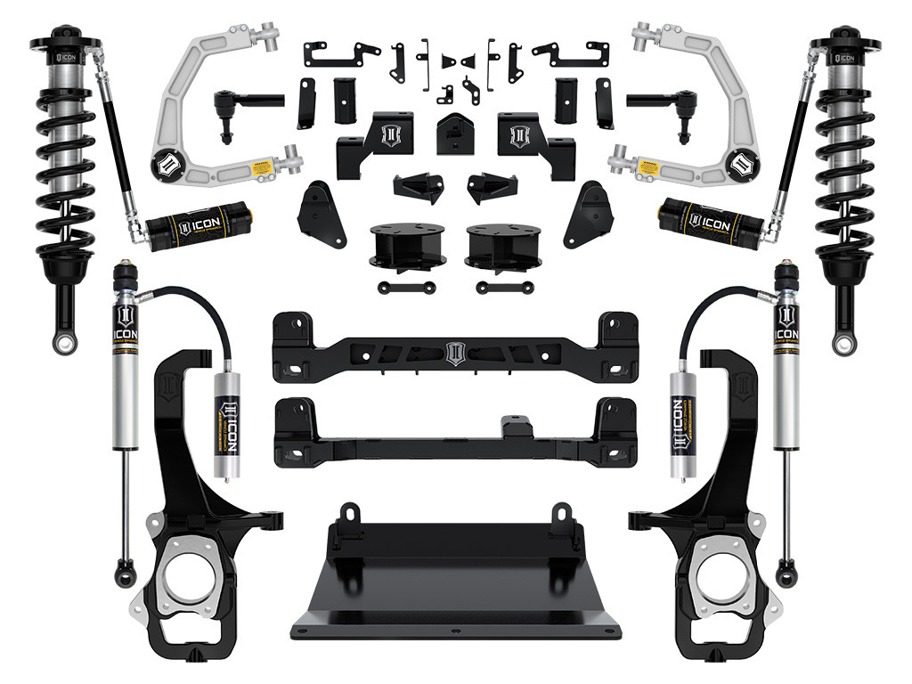 ICON K53273 2022-2024 TOYOTA TUNDRA 6 INCH LIFT STAGE 3 SUSPENSION SYSTEM BILLET