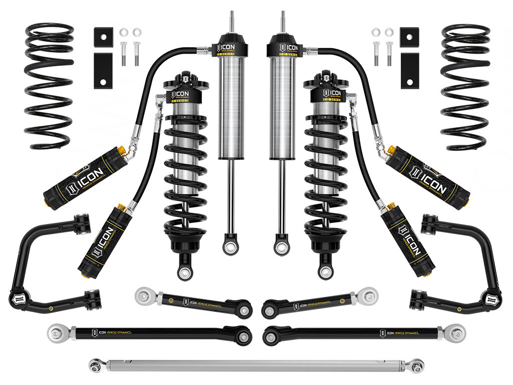 ICON K53213TS 2022-2025 TOYOTA TUNDRA 2-3.25 INCH LIFT STAGE 3 (TRD) 3.0 SUSPENSION SYSTEM TUBULAR CDCV