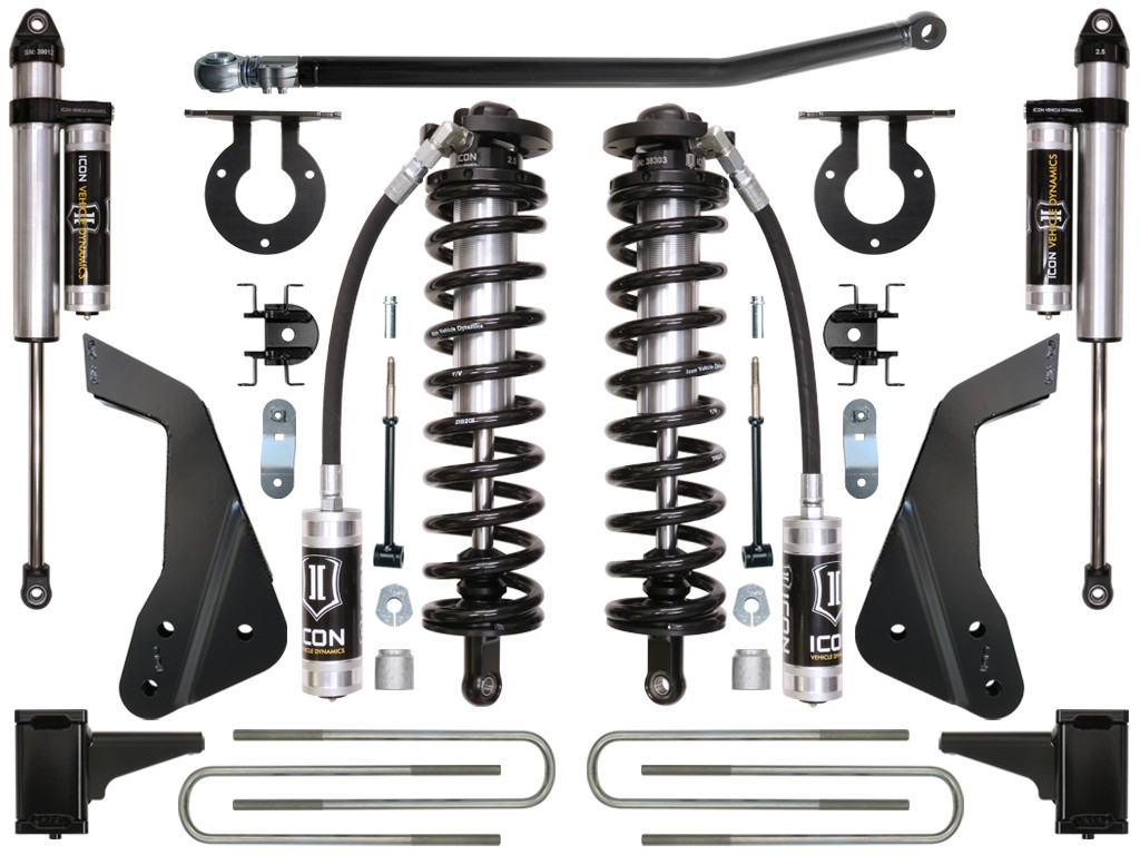 ICON K63113 05-07 FORD F-250/F-350 4-5.5 INCH STAGE 3 COILOVER CONVERSION SYSTEM