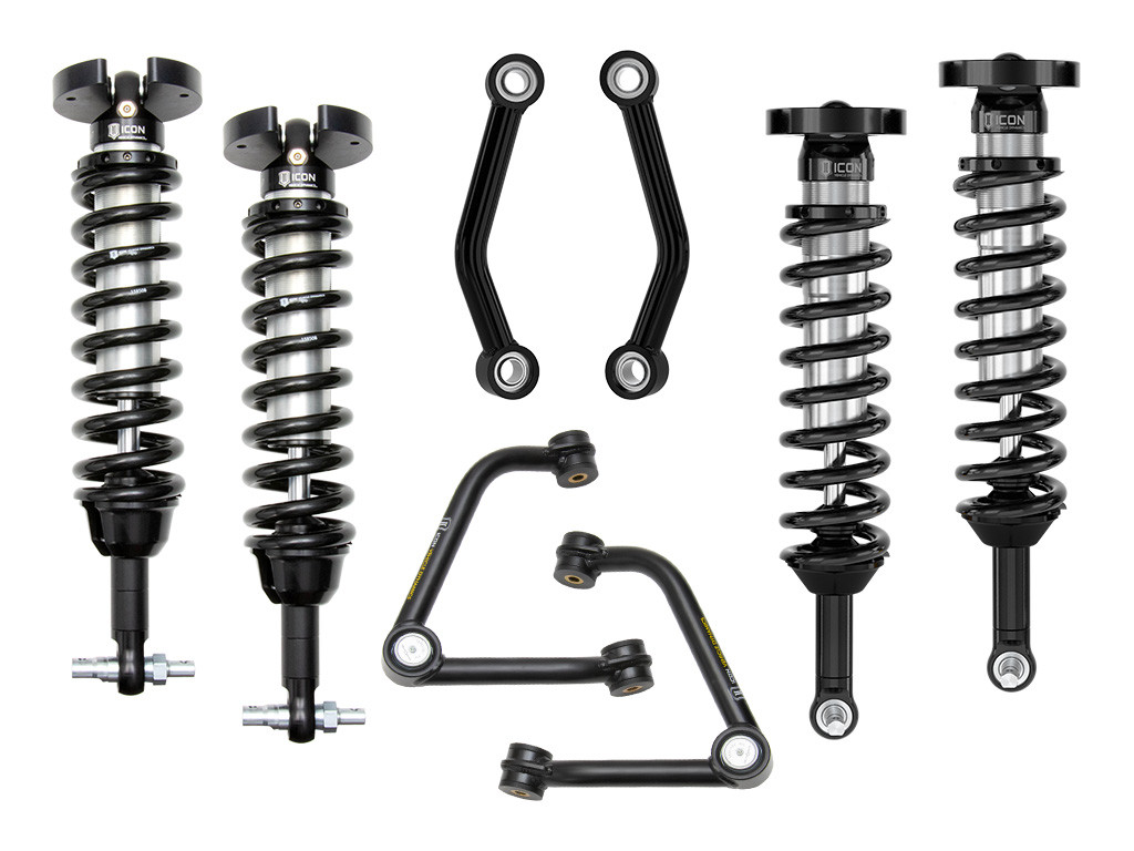 ICON K73102T 2021-2023 TAHOE & SUBURBAN/2021-2023 YUKON & YUKON XL 2.5-3.25 INCH LIFT STAGE 2 SUSPENSION SYSTEM TUBULAR UCA