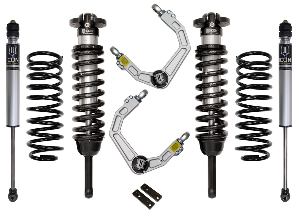ICON K53062 2010-2024 TOYOTA 4RUNNER/2010-2014 TOYOTA FJ CRUISER 0-3.5 INCH LIFT STAGE 2 SUSPENSION SYSTEM BILLET UCA