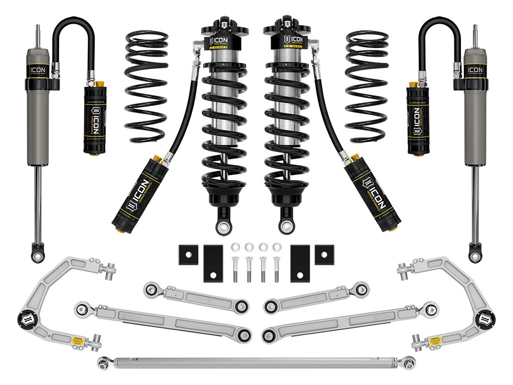 ICON K53251S 2023-2025 TOYOTA SEQUOIA 3-4.25 INCH LIFT STAGE 1 (TRD) 3.0 SUSPENSION SYSTEM BILLET CDCV