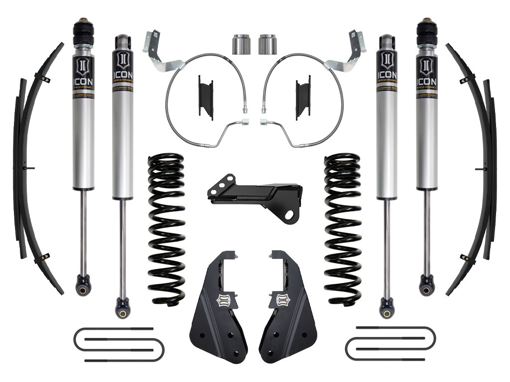 ICON K64531L 2023-2025 FORD F-250/F-350 SUPER DUTY 4WD GAS 4.5 INCH LIFT STAGE 1 SUSPENSION SYSTEM W/ EXPANSION PACKS